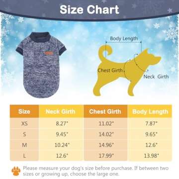 KOOLTAIL Dog Fall Winter Sweater for Small Medium Large Dogs or Cats, Soft & Warm Cold Weather Styli...