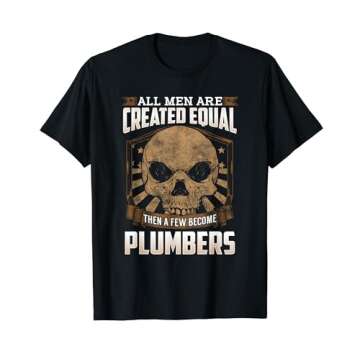 Union Plumber T Shirt - American Proud Laborer T