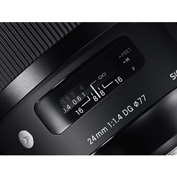 Sigma 24mm f/1.4 DG HSM Art Lens for Canon EF
