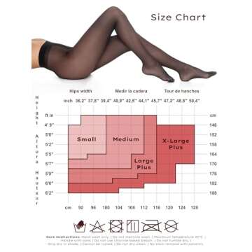 Veluk Sheer Tights For Women 40 Denier Without Shorts, Matte Surface, Flat Seams, Comfortable Belt and Cotton Gusset