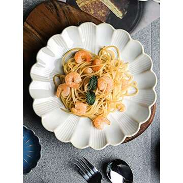 Elegant MDZF SWEET HOME 10-Inch Ceramic Dinner Plates Set