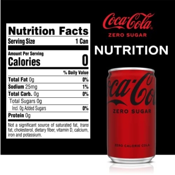 Coca-Cola Coke Zero Sugar 10-Pack, 7.5 fl oz Cans