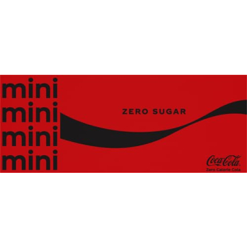 Coca-Cola Coke Zero Sugar 10-Pack, 7.5 fl oz Cans