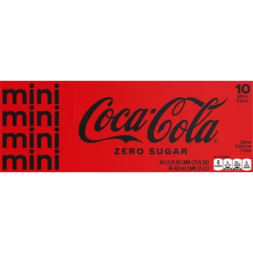 Coca-Cola Coke Zero Sugar 10-Pack, 7.5 fl oz Cans