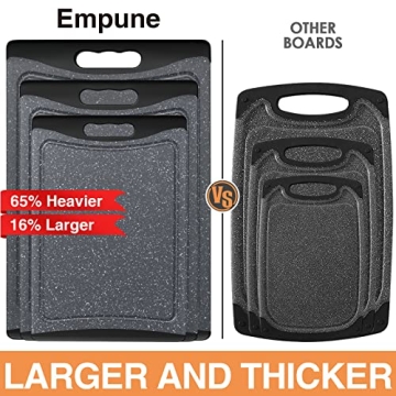 Extra Large Cutting Boards Durable Kitchen Set of 3