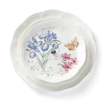 Lenox Butterfly Meadow 3-Tiered Server in Multi for Events