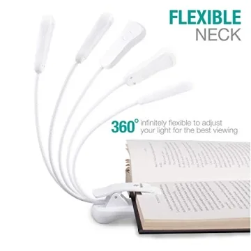 Comfortable LED Rechargeable Book Light for Readers