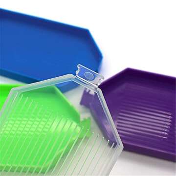 4 pcs Diamond Painting Trays for Artistic Creations