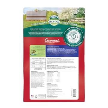 Oxbow Essentials Adult Rabbit Food - All Natural Adult Rabbit Pellets - Veterinarian Recommended- Ma...