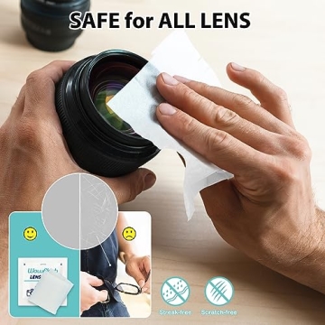 200 Count Lens Wipes for Eyeglasses and Camera Lenses