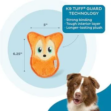 Durablez Tough Plush Dog Toy for Longer Playtime