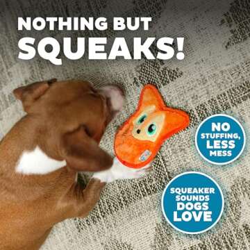 Durablez Tough Plush Dog Toy for Longer Playtime