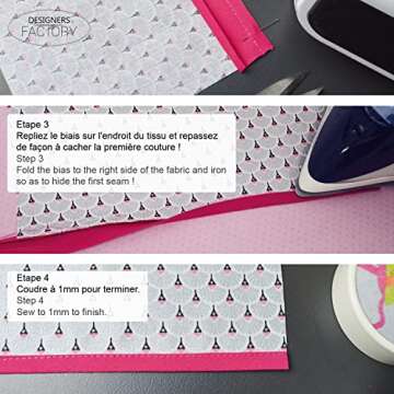 Dark Blue Cotton Bias Binding – Versatile Lengths & Colors