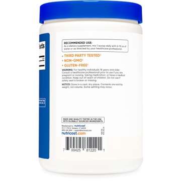 Nutricost D-Aspartic Acid Powder 300G - Premium Quality Supplement