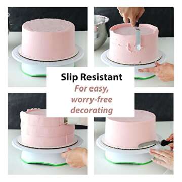 StarMar Set of 18 - Cake Board Rounds, Circle Cardboard Base, 6, 8 and 10-Inch. Perfect for Cake Decorating, 6 of Each Size