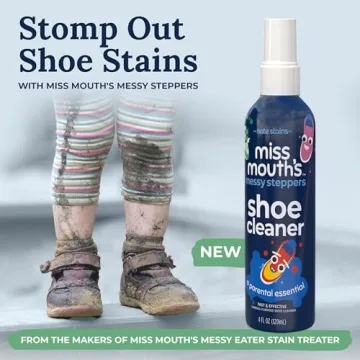 Messy Steppers Shoe Cleaner - Remove Dirt Scuffs Easily