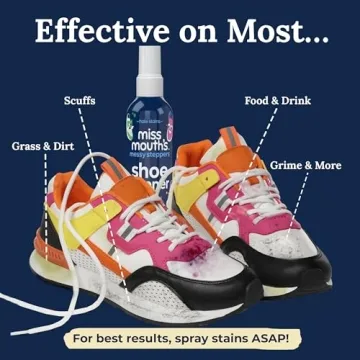 Messy Steppers Shoe Cleaner - Remove Dirt Scuffs Easily