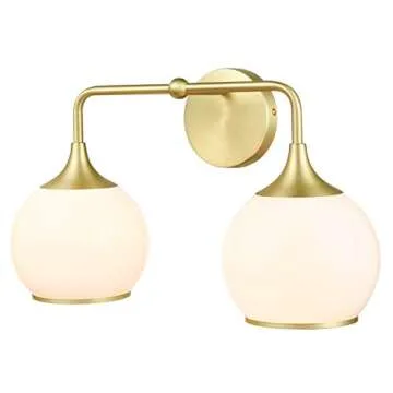 Light Society Lia 2-Light Vanity Light for Elegant Spaces