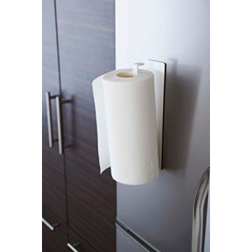 Yamazaki Magnetic Paper Towel Holder for Sleek Organization