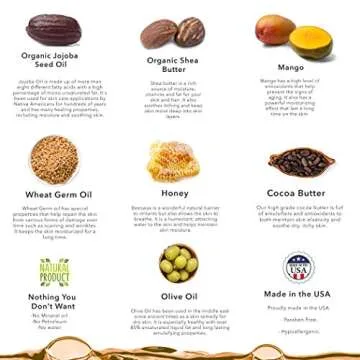 BELLA B Silk & Honey 8 oz - Pregnancy Safe Moisturizing Lotion - Made with Natural Ingredients - Use...