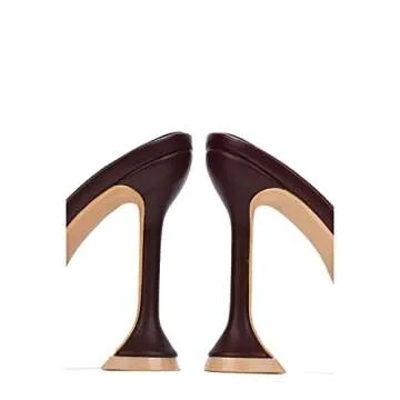 Cape Robbin Lithe High Heels for Women - Chocolate Size 8
