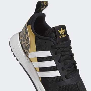 adidas Womens Multix Cheetah Sneakers Shoes Casual - Black - Size 8 M