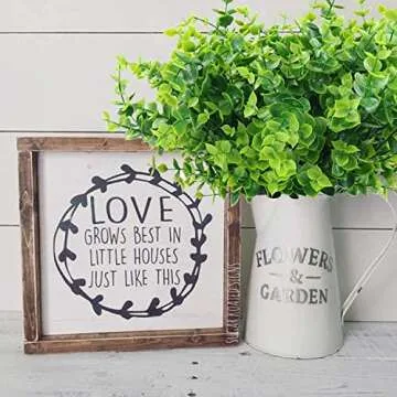 Ouddy Decor Artificial Greenery Stems for Home Decor