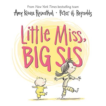 Little Miss, Big Sis Board Book –A Heartfelt Sibling Introduction