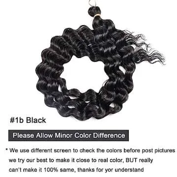 BATISI 30 Inch Ocean Wave Crochet Hair For Black Women