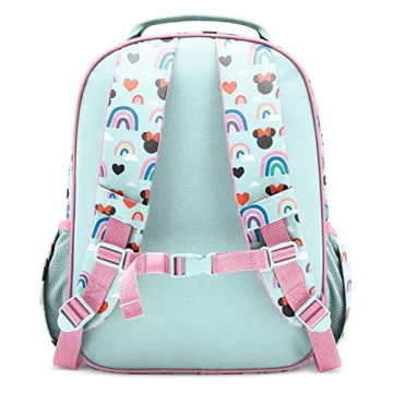 Minnie Mouse Rainbow School Backpack for Kids 4 and Up