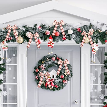 Natural Cotton Stripes Ribbon for DIY Crafts 16 Yards