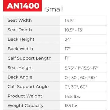 Anchor Pediatric Bath Chair for Kids with Special Needs by Circle Specialty- Adjustable Bath Chair for Children & Teens- Fast-Drying Mesh Fabric, Head Rest, Support Bars, Positioning Straps (Small)