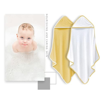 Bamboo Queen Baby Bath Towels Set - Ultra Soft & Absorbent