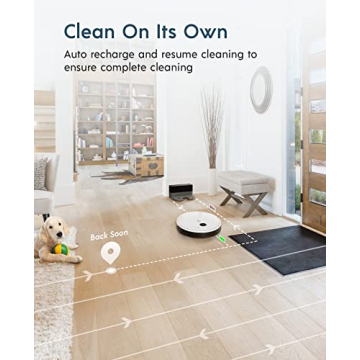 yeedi Robot Vacuum with Smart Mapping Suction Power