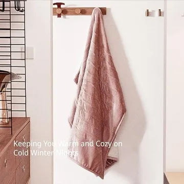 GOTCOZY Electric Heated Blanket Ultra Soft Warm Blanket