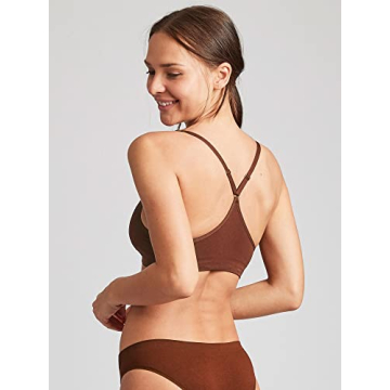 Kalon Wireless 4 Pack Comfortable Racerback Bralettes