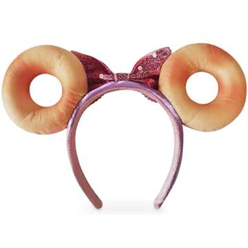 DisneyParks Exclusive - Minnie Mickey Ears Headband - Frosted Donuts