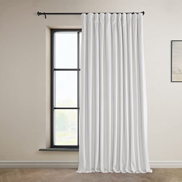 HPD Half Price Drapes Velvet Curtains - Room Darkening & Elegant 120 Inch