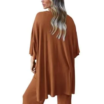 PRETTYGARDEN Women's Casual Lounge Set - Soft & Stylish 2 Piece Tracksuit