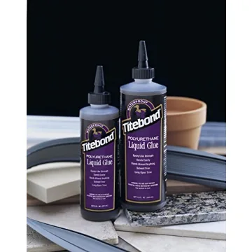 Titebond Wood Glue Polyurethane 12 Oz Brown Strong Adhesive