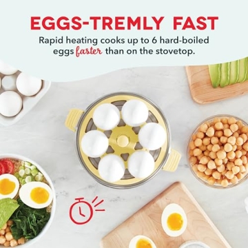 Effortless DASH Rapid Egg Cooker for Perfect Eggs Every Time