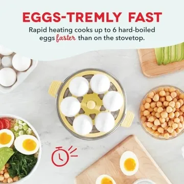Effortless DASH Rapid Egg Cooker for Perfect Eggs Every Time