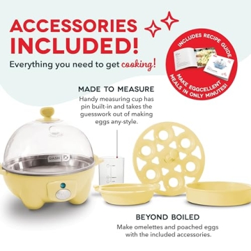 Effortless DASH Rapid Egg Cooker for Perfect Eggs Every Time
