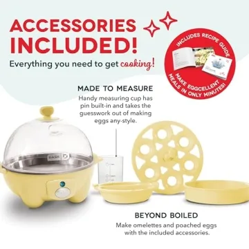Effortless DASH Rapid Egg Cooker for Perfect Eggs Every Time