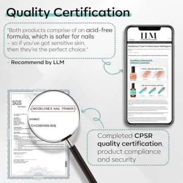 modelones Nail Dehydrator for Long-Lasting Nail Applications