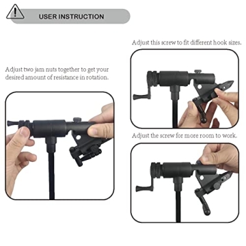 Riverruns II Fly Tying Vise - Rotary, Versatile & Durable