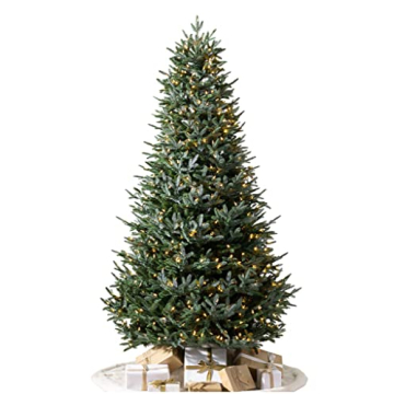 Balsam Hill 7ft Pre-Lit European Silver Fir Artificial Christmas Tree