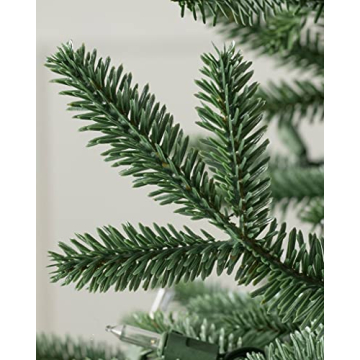Balsam Hill 7ft Pre-Lit European Silver Fir Artificial Christmas Tree