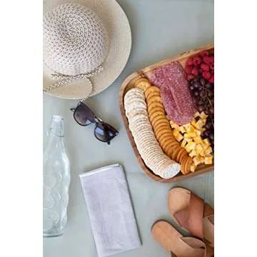 SONDER Leather Multipurpose Mat - Kids Modern Picnic Mat - Waterproof and Sand Proof Beach Blanket - Indoor Outdoor Play Mats - With Carrying Strap for EasyTravel, 80"x80" or 54"x54" (Sage 80" x 80")