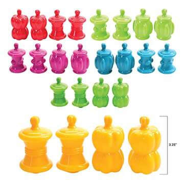 STEM Snap Beads for Kids: Safe & Colorful Developmental Toy